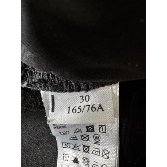 AllSaints Miller Jeans Womens 30 Charcoal Gray Skinny Stretch Raw Step Hem - Picture 8 of 13